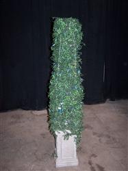 Topiary 5' Boxwood w/lights