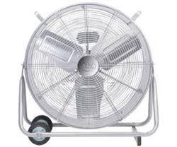 White Barrel Fan 24''